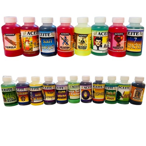 Aceites espirituales y - espirituales,